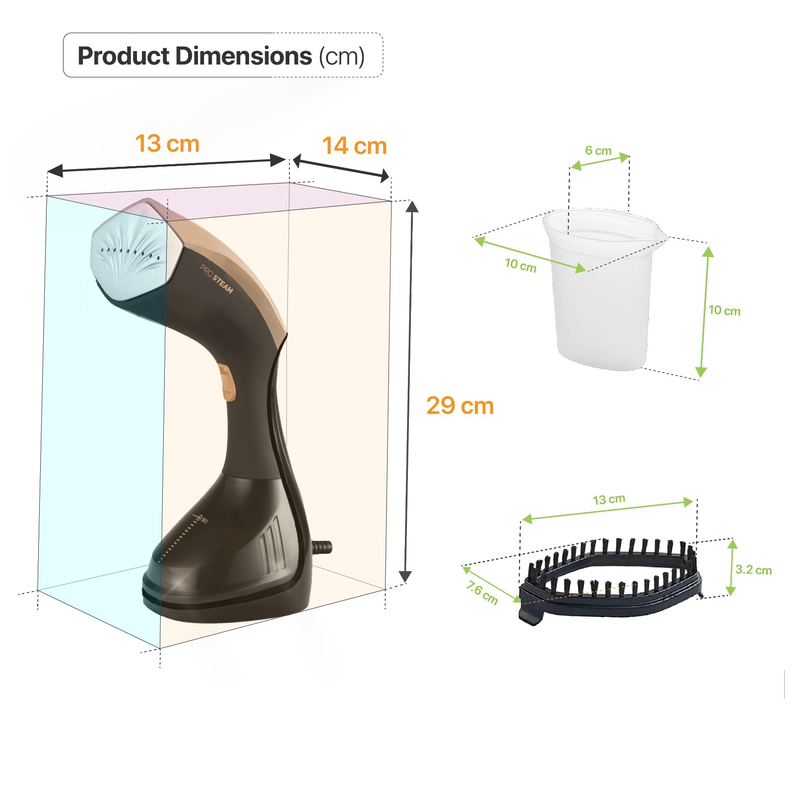Fier de calcat vertical cu aburi, putere 1500W, 20g/min, capacitate 230 ml, ecran LED multi functional / ZLN 4254