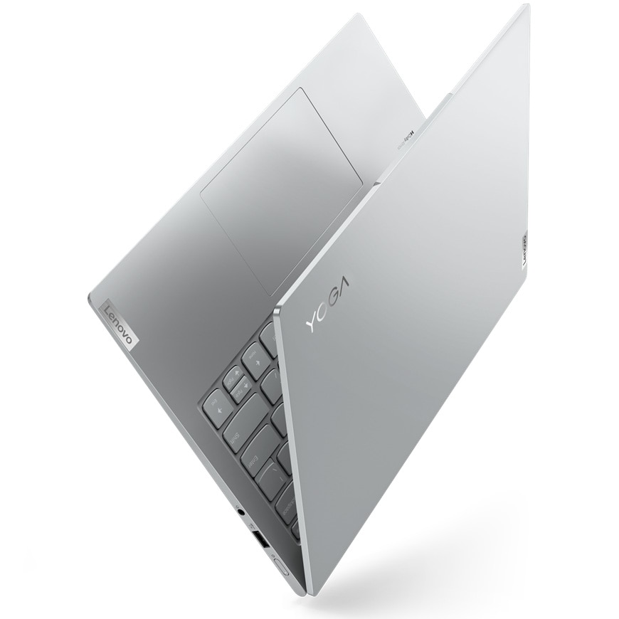 Laptop ultraportabil Lenovo Yoga Slim 7 14ARH7 cu procesor AMD Ryzen™ 9 6900HS Creator Edition pana la 4.90 GHz, 14", 2.8K, IPS, 16GB, 1TB SSD, AMD Radeon 680M Graphics, No OS, Cloud Grey, 3y on-site Premium Care