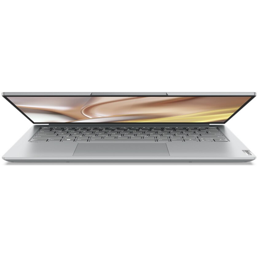 Laptop ultraportabil Lenovo Yoga Slim 7 14ARH7 cu procesor AMD Ryzen™ 9 6900HS Creator Edition pana la 4.90 GHz, 14", 2.8K, IPS, 16GB, 1TB SSD, AMD Radeon 680M Graphics, No OS, Cloud Grey, 3y on-site Premium Care