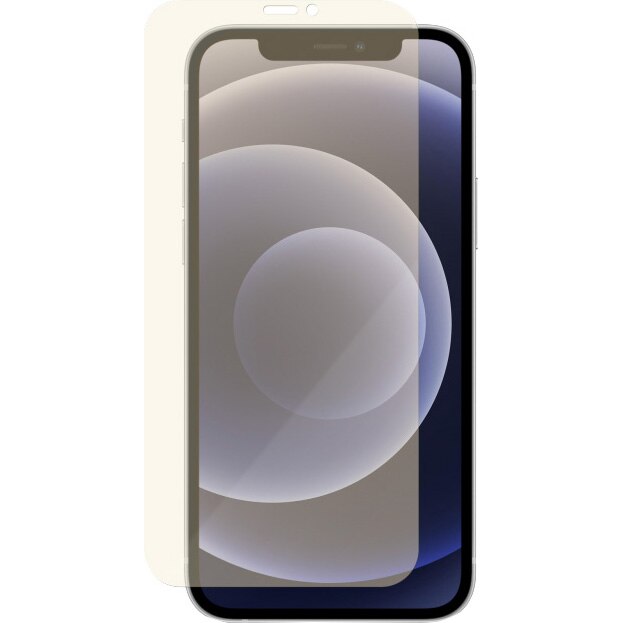 Folie Protectie Ecran iPhone 12 mini, EyeSafe, Blue Light Blocking Tempered Glass, Negru