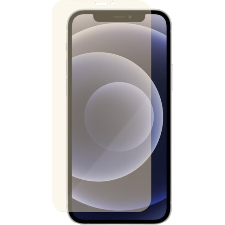 Folie Protectie Ecran iPhone 12 mini, EyeSafe, Blue Light Blocking Tempered Glass, Negru