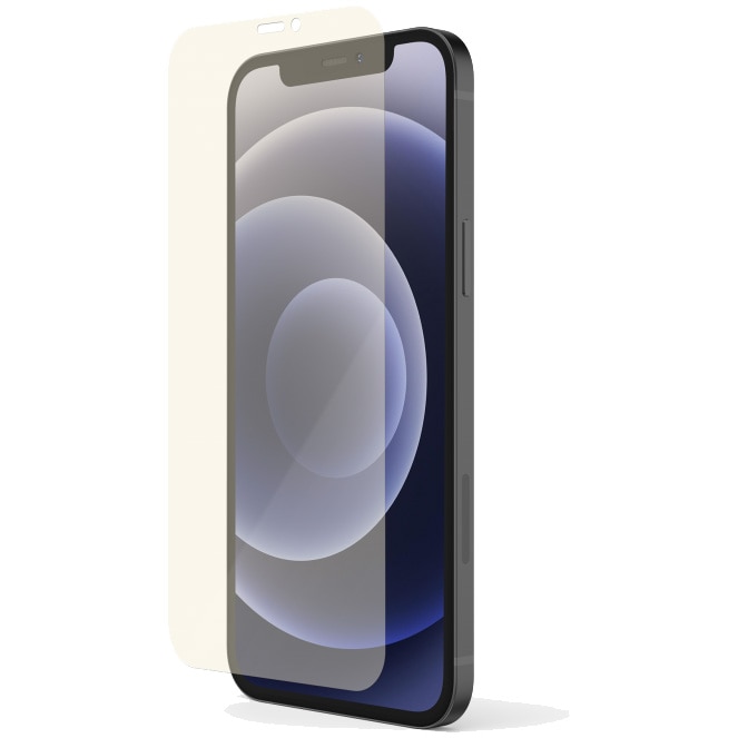 Folie Protectie Ecran iPhone 12 mini, EyeSafe, Blue Light Blocking Tempered Glass, Negru
