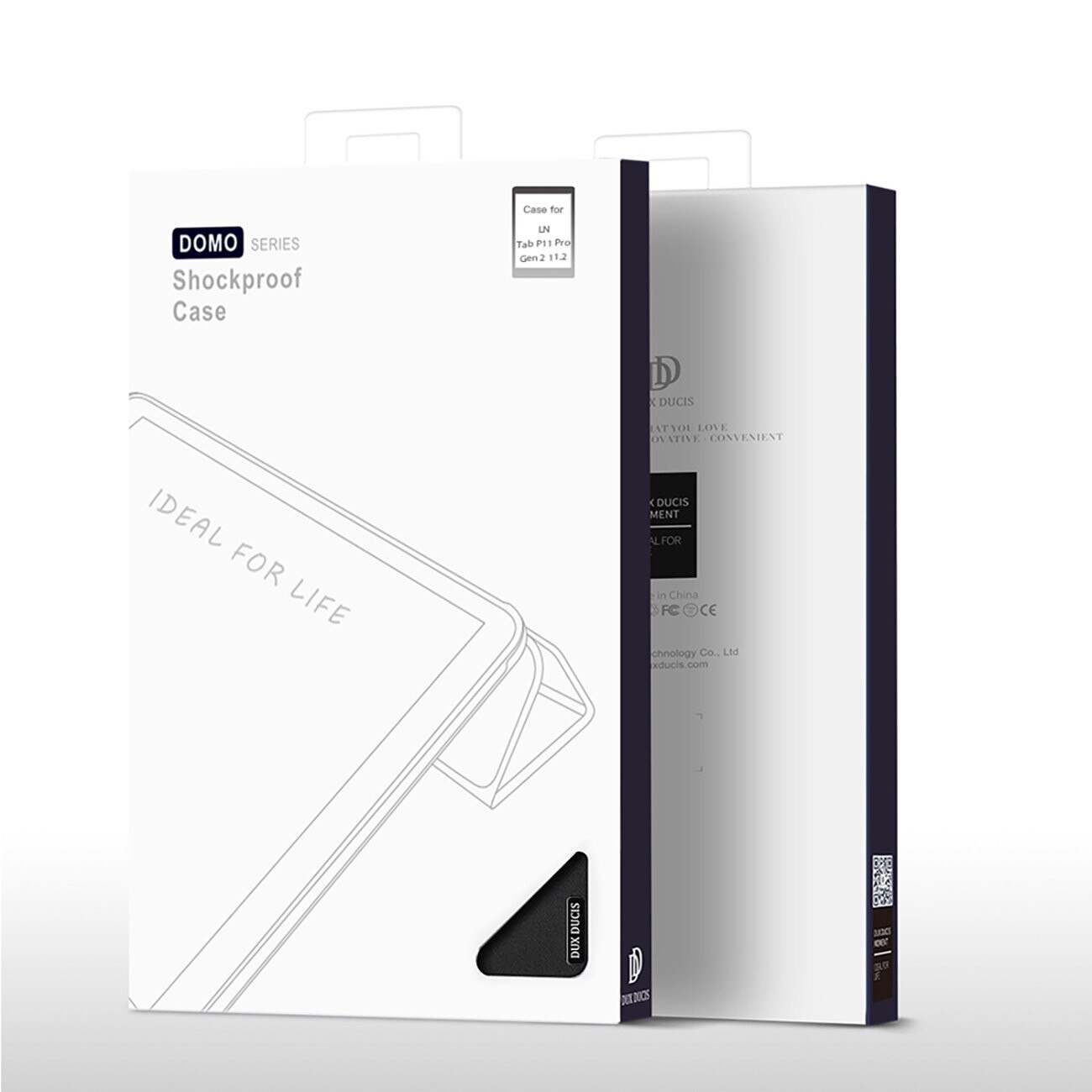 Husa pentru Lenovo Tab P11 generatia 2 Dux Ducis domo smart case negru