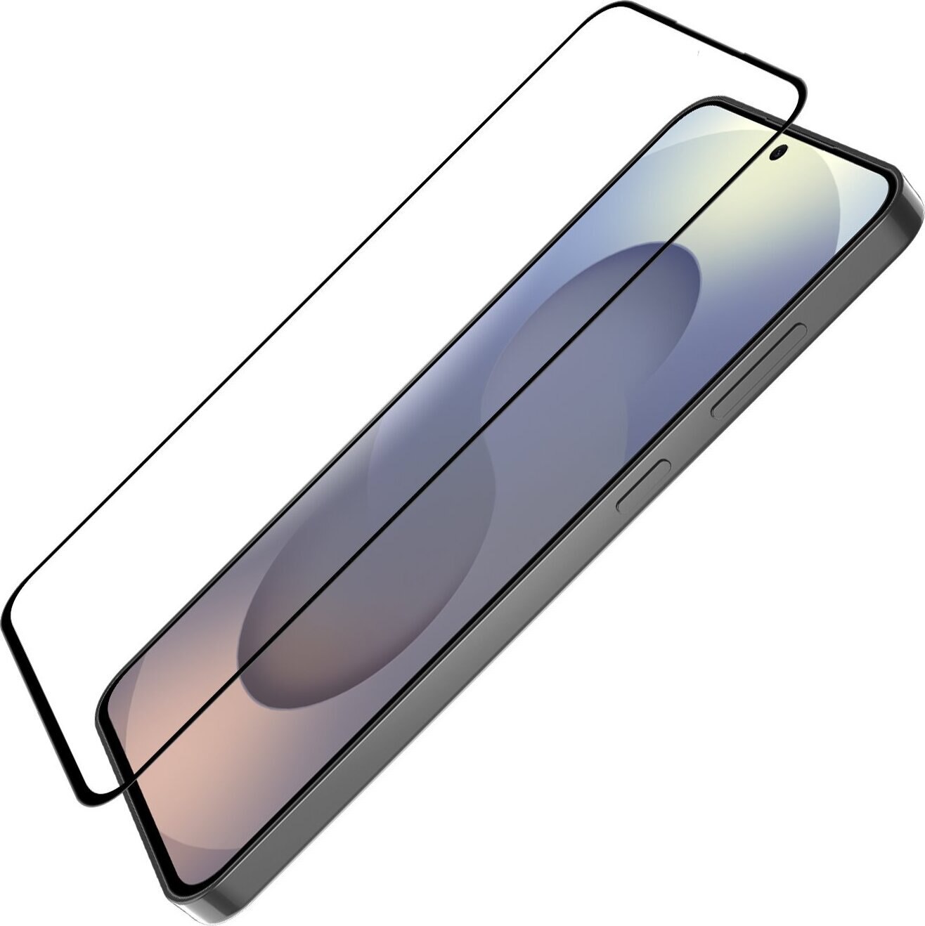 Folie protectie Nillkin 2.5D CP + PRO, neagra, pentru Samsung Galaxy S25 FE, grosime 0.33mm, rezistenta 9H