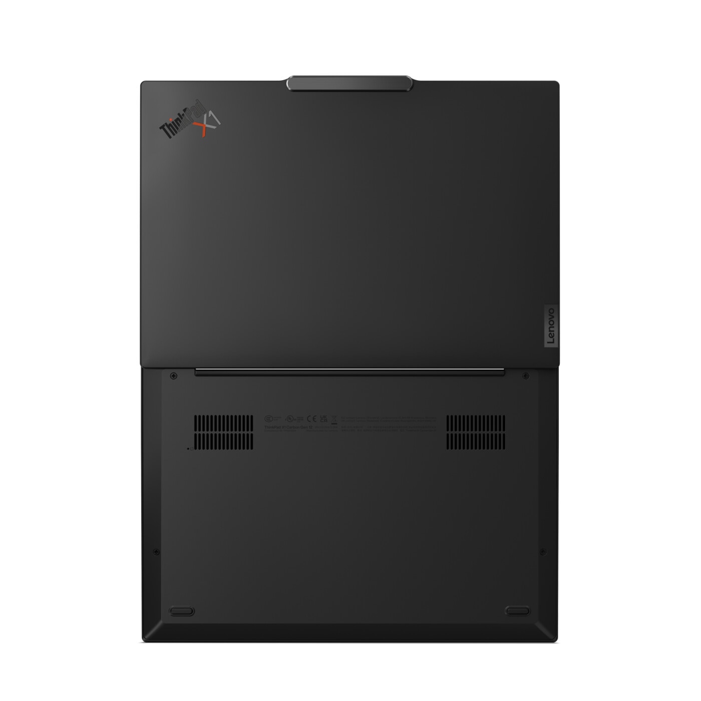 Laptop Lenovo ThinkPad X1 Carbon G12, 14" 1920x1200 IPS 400nits Touch Screen, Intel Core Ultra 7 165U 12-core, 16 GB DDR5, 2TB SSD m2 PCIe, Intel Graphics, Windows 11 Pro, Carbon, Aluminium Body 1.08 kg, Black
