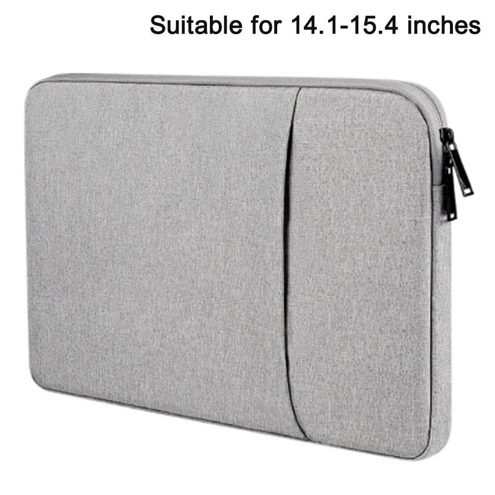 Husa pentru laptop, geanta de protectie pentru notebook din material textil hidrofug, geanta de transport pentru computer, geanta din fetru pentru notebook/tableta (gri inchis, 13, 3 inci)