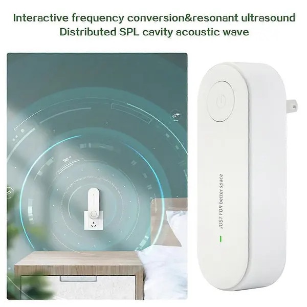 Aparat portabil ultrasonic pentru eliminarea acarienilor, fara fir, compact