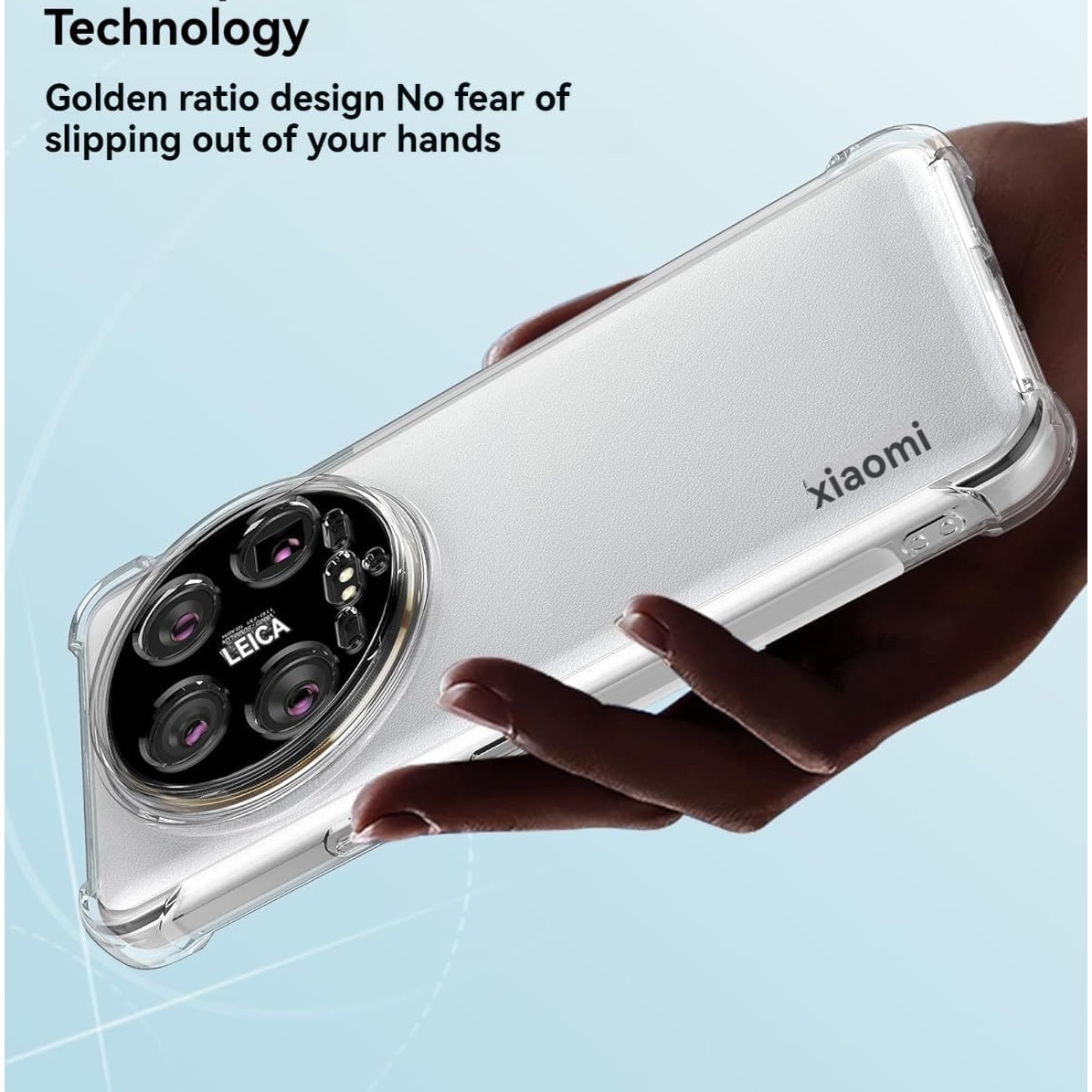 Husa protectie Mat-Tech compatibila cu Xiaomi 14 Ultra, Protectie Camera, Colturi anti-soc, Decupaje Precise, Rezistenta la impact, Margini ridicate pentru protectia ecranului, Transparenta