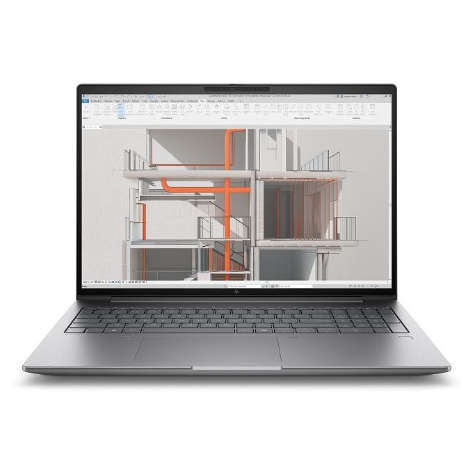 Laptop HP ZBook ZBook X G1i, 16 inch 1920 x 1200, Intel 255H 16 C / 22 T, 2.5 GHz - 5.1 GHz, 24 MB cache, N/A, 32 GB DDR5, 1 TB SSD, Nvidia RTX PRO 1000 Blackwell, Windows 11 Pro, Tastatura US, Meteor silver