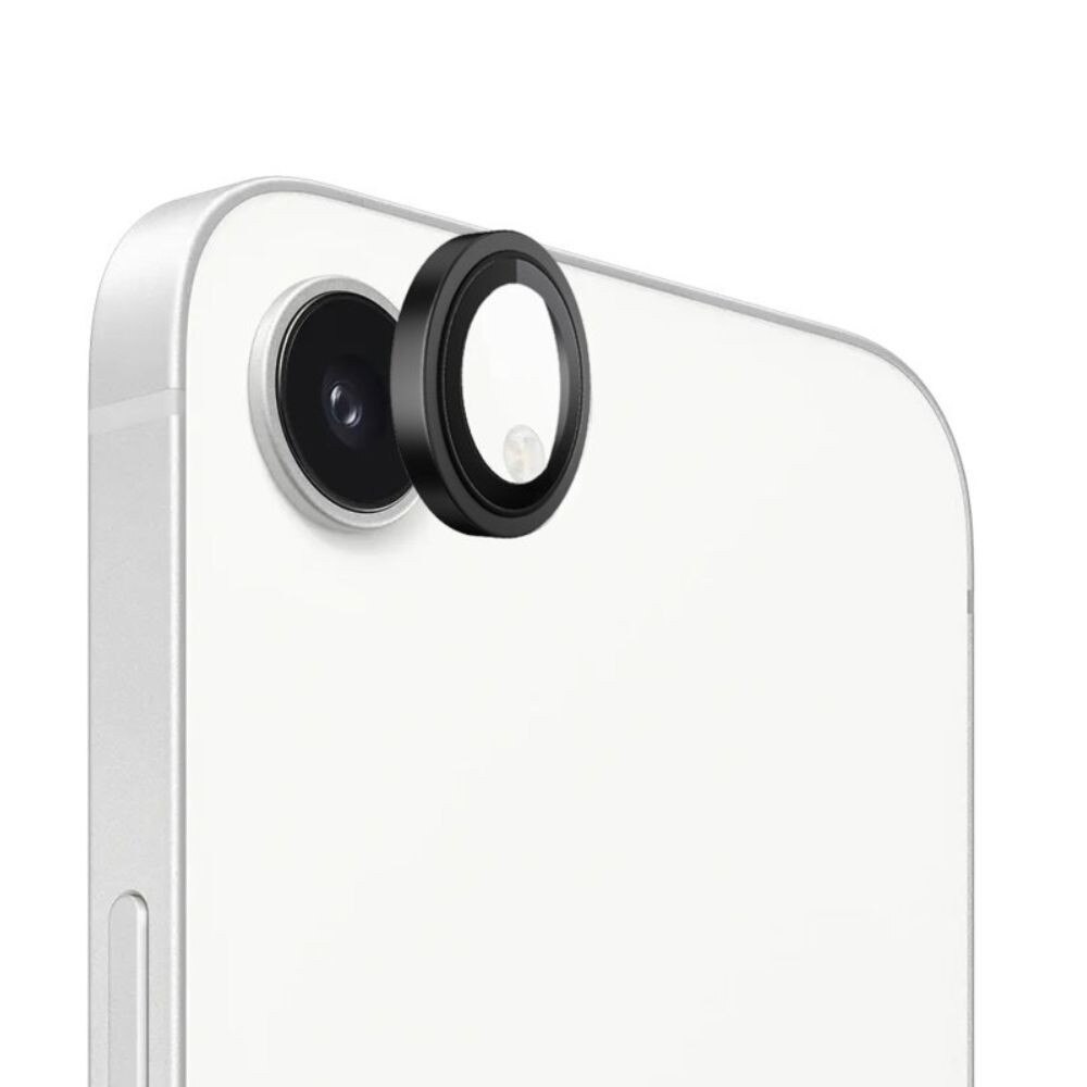 Folie protectie camera, AF+AR, G-Tech sticla securizata, compatibil cu Apple iPhone 17 Air, Full Cover, Anti Fog, Ultra Rezistenta, High Definition, Black