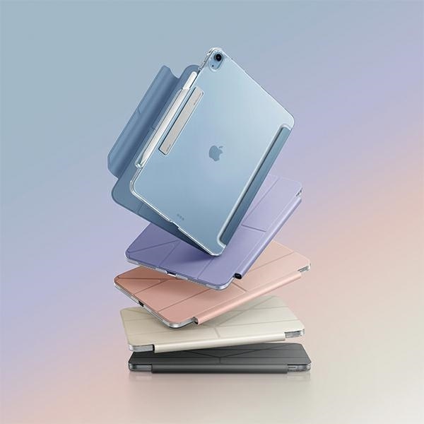 Husa UNIQ Camden compatibila cu iPad Air 11 inch 2024, Bej