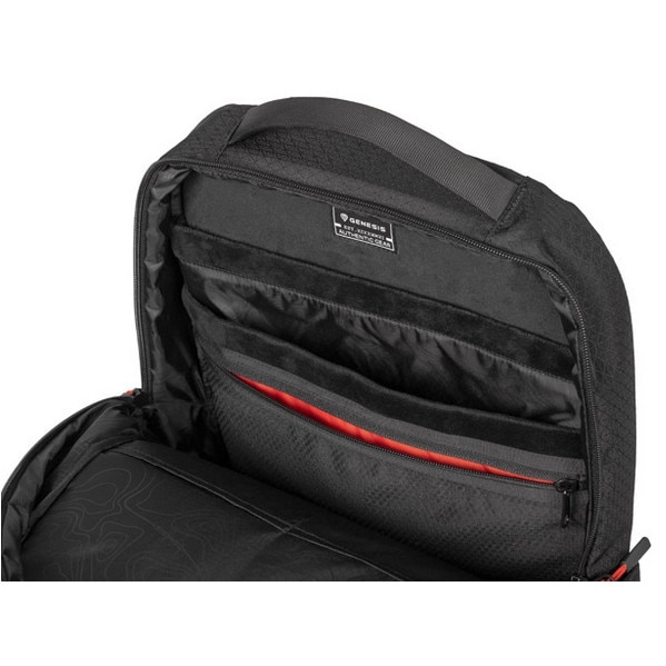 Rucsac Genesis Pallad 570 pentru laptop de 17.3", Negru