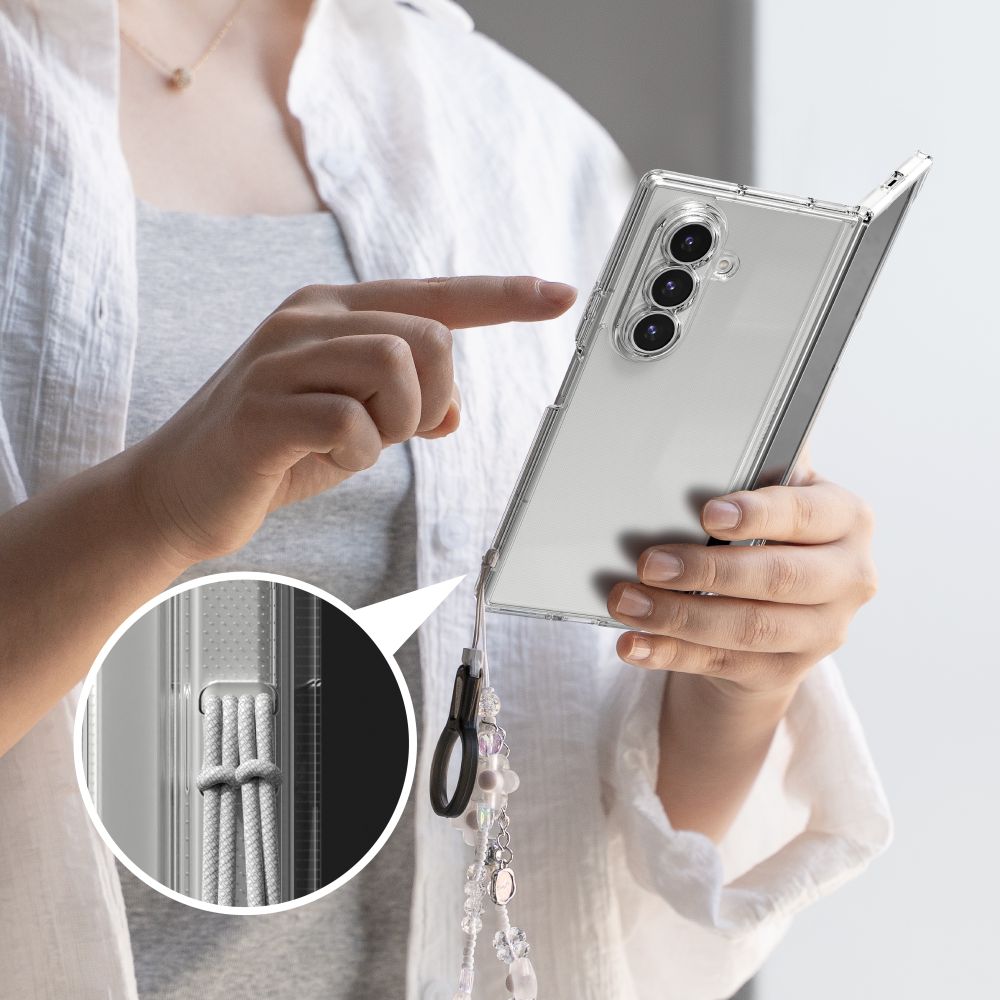 RINGKE FUSION - Husa telefon - compatibil cu Samsung GALAXY Z FOLD 7 - culoare Transparent