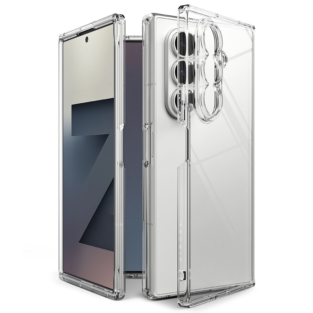 RINGKE FUSION - Husa telefon - compatibil cu Samsung GALAXY Z FOLD 7 - culoare Transparent