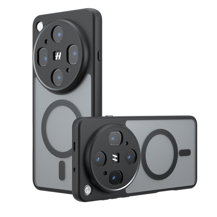 Husa pentru OPPO Find X9 Ultra, MagSafe, Anti-Ingalbenire TPU, Margini Ridicate pentru Camera, Colturi Anti-Soc, Negru