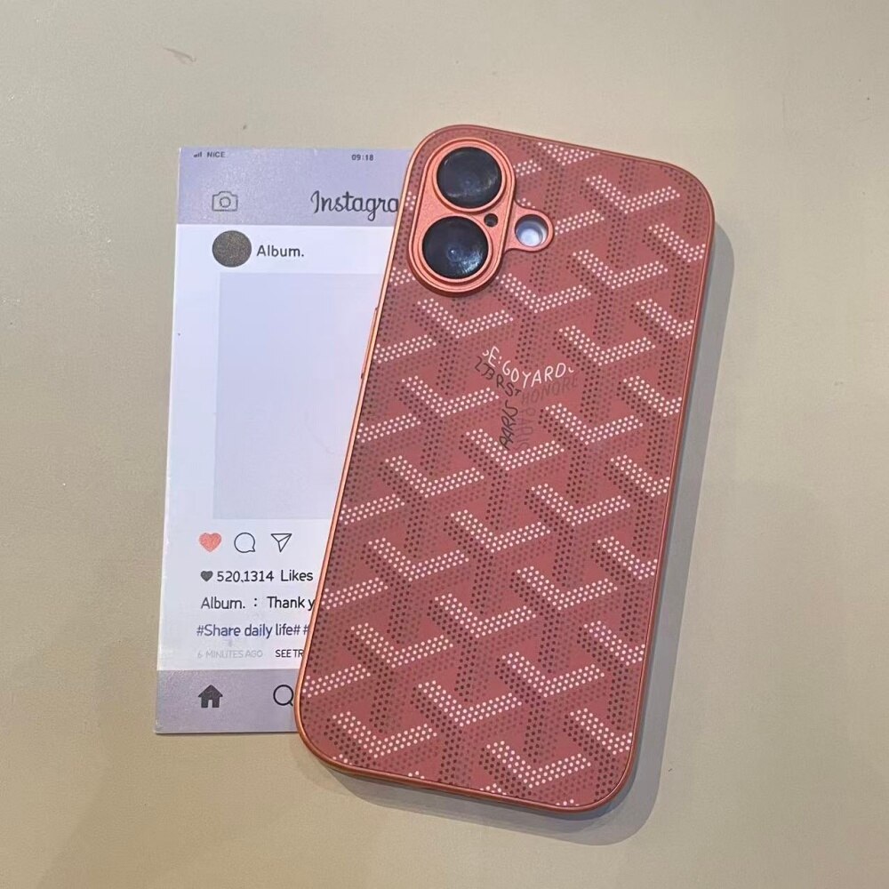 Husa Pentru iPhone 17, Acril, Super Rezistenta, Portocaliu