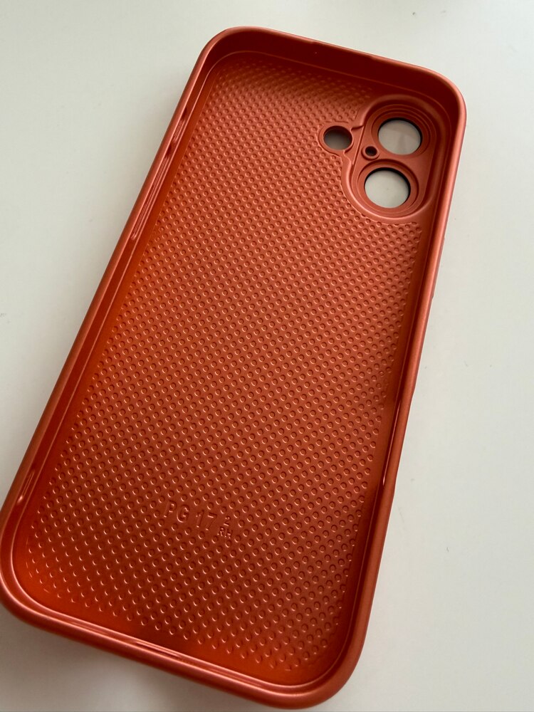 Husa Pentru iPhone 17, Acril, Super Rezistenta, Portocaliu