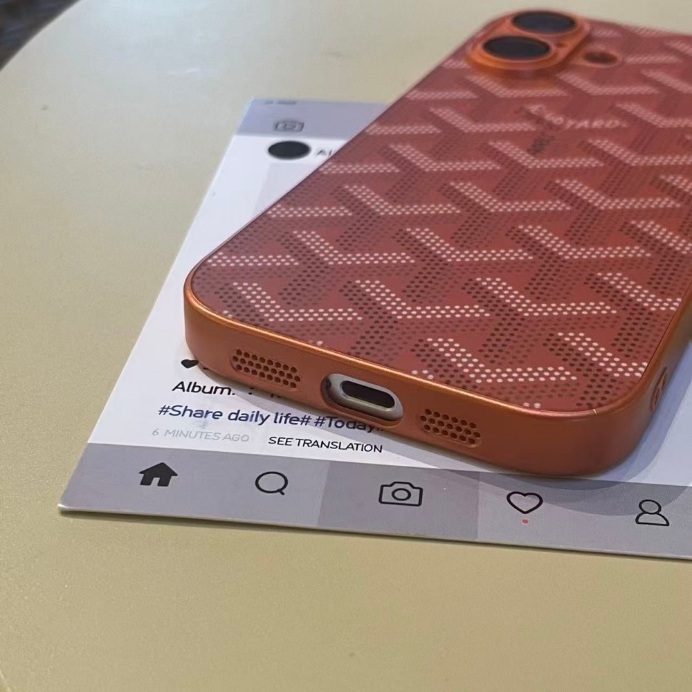 Husa Pentru iPhone 17, Acril, Super Rezistenta, Portocaliu