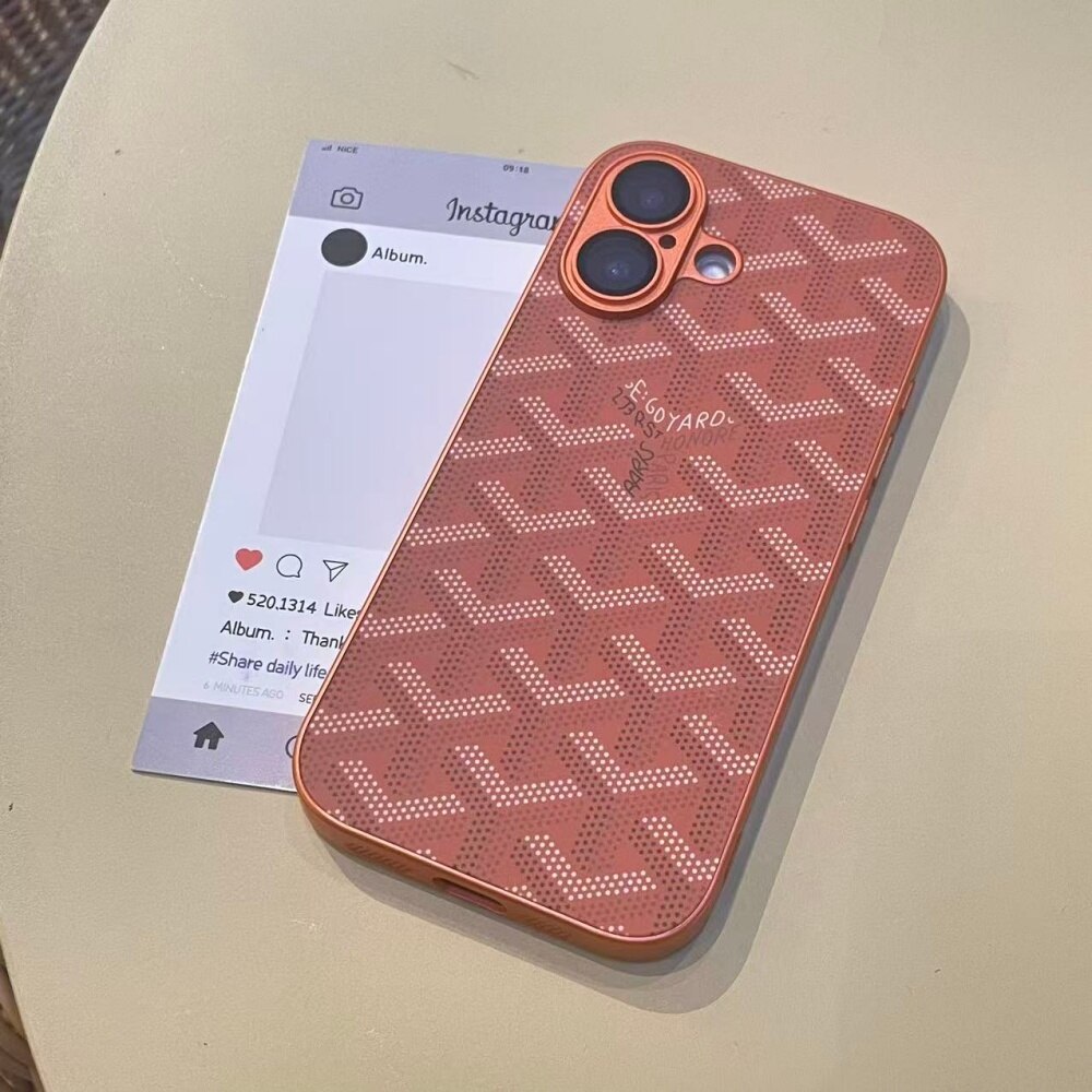Husa Pentru iPhone 17, Acril, Super Rezistenta, Portocaliu