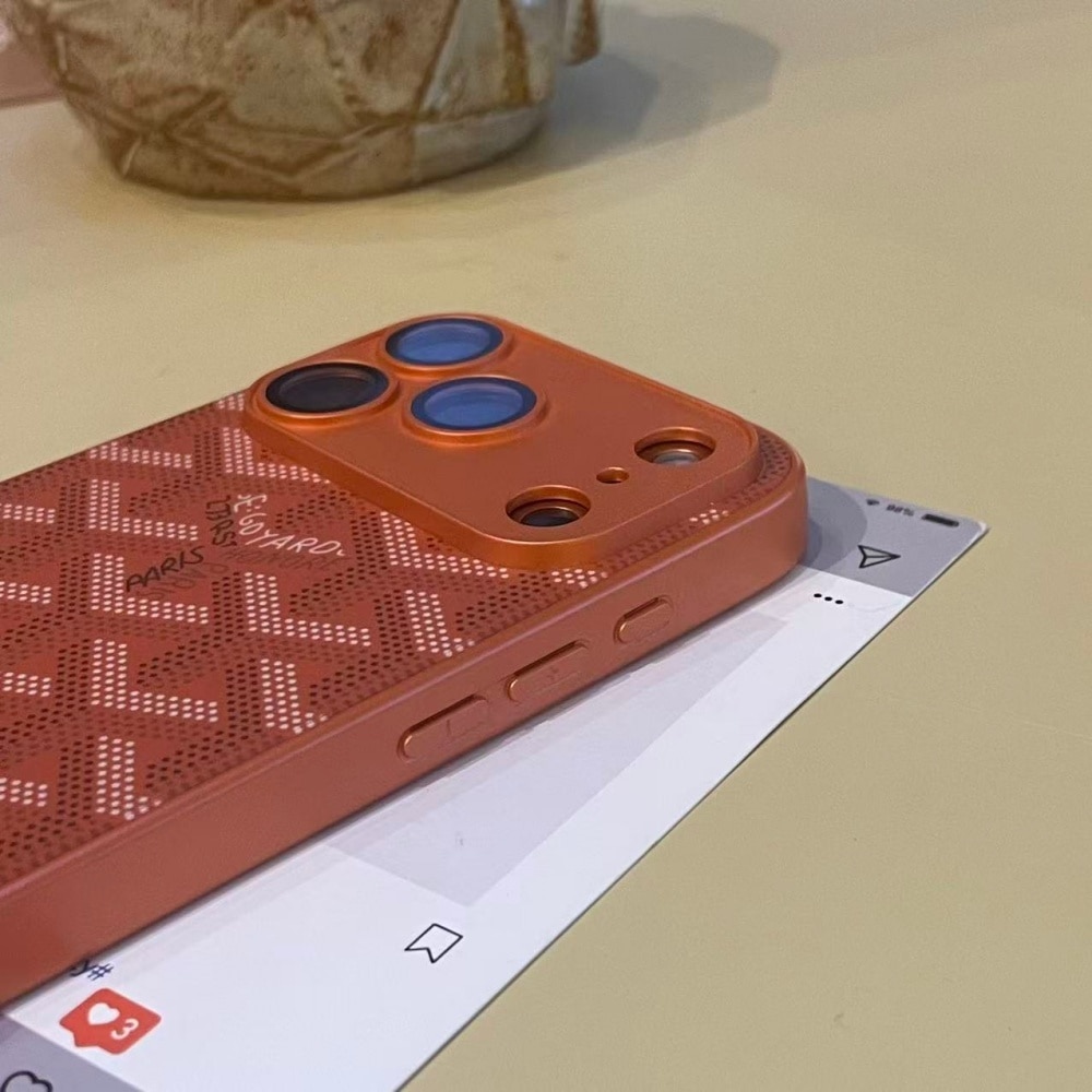 Husa Pentru iPhone 17, Acril, Super Rezistenta, Portocaliu
