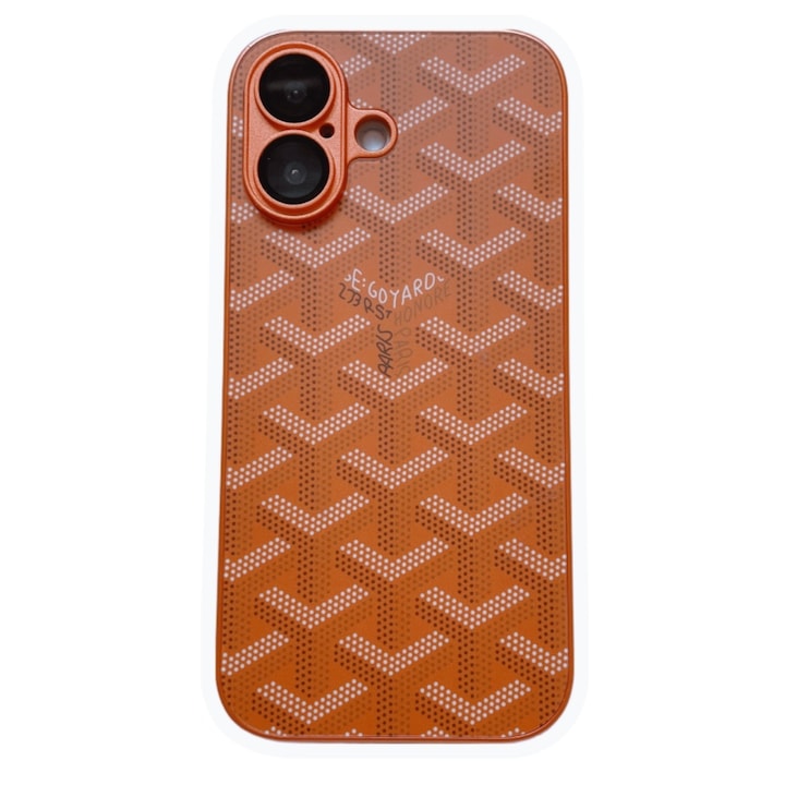 Husa Pentru iPhone 17, Acril, Super Rezistenta, Portocaliu