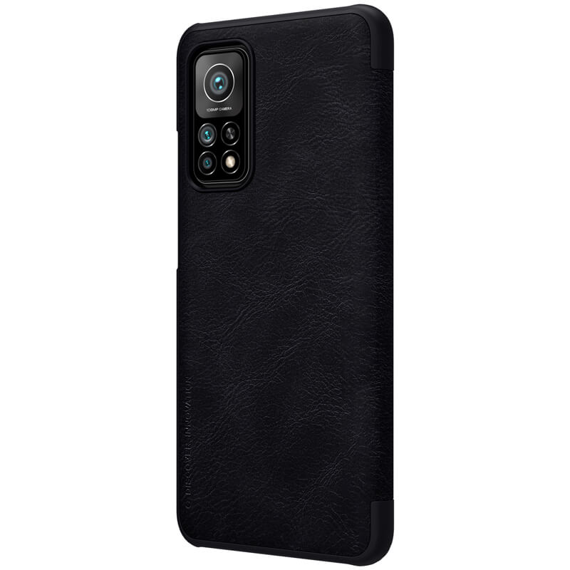 Husa Nillkin, Xiaomi Mi 10T 5G, Piele, Negru