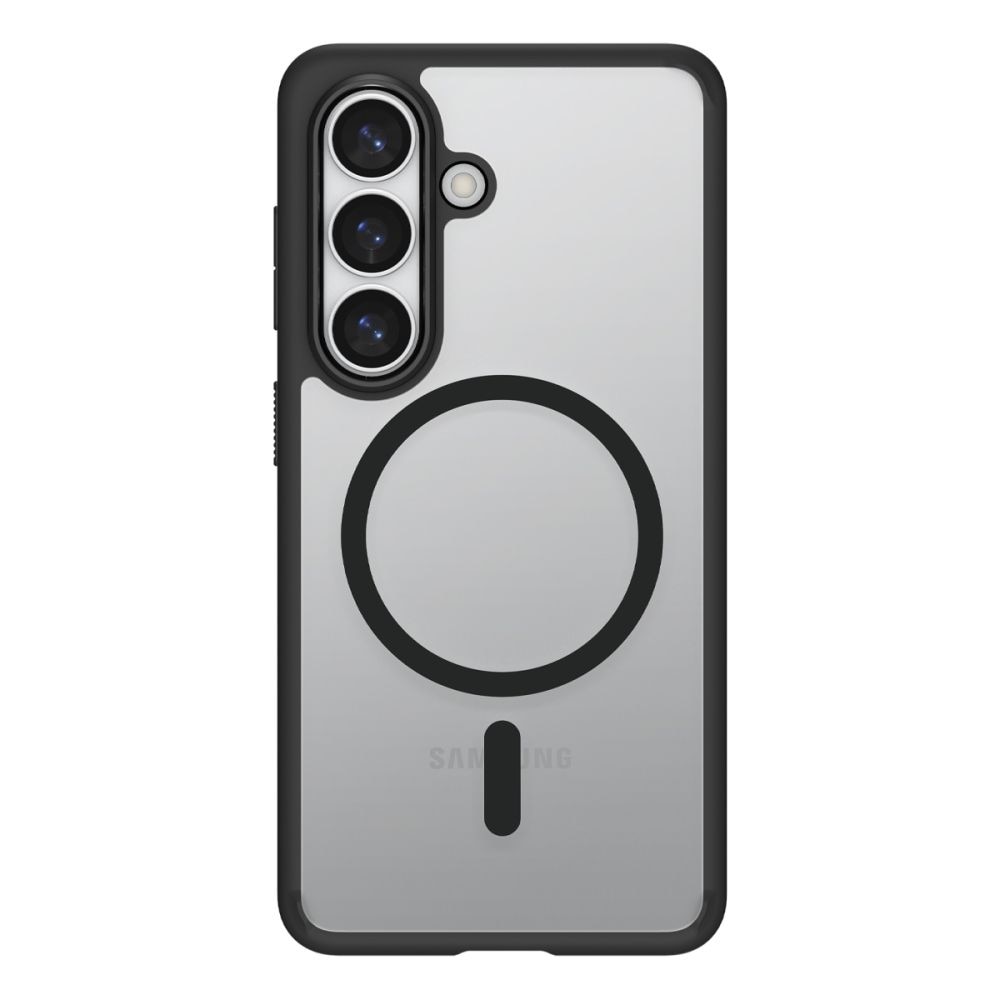 Carcasa Spigen Ultra Hybrid Mag cu MagSafe compatibila cu Samsung Galaxy S26, Transparent / Negru