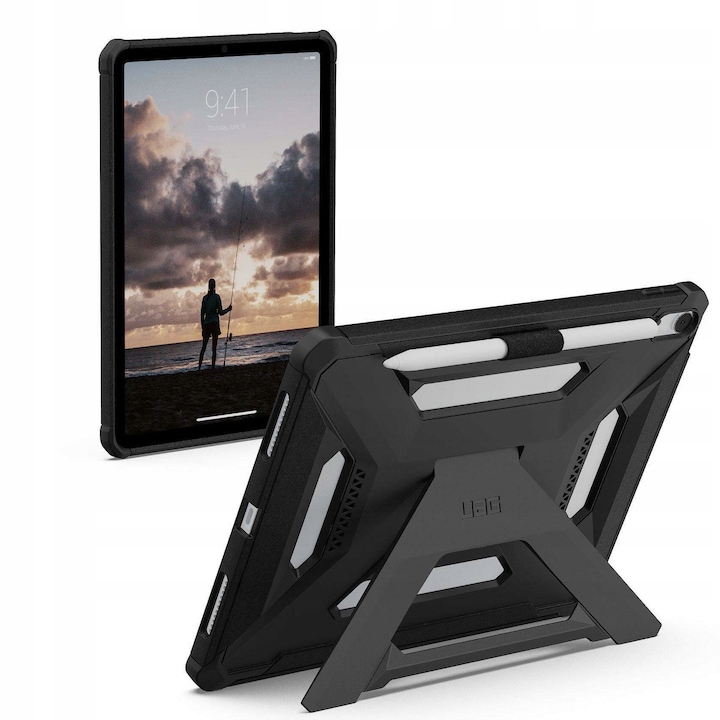 Etui Urban Armor Gear pentru iPad Air 11", suport, 27,9cm