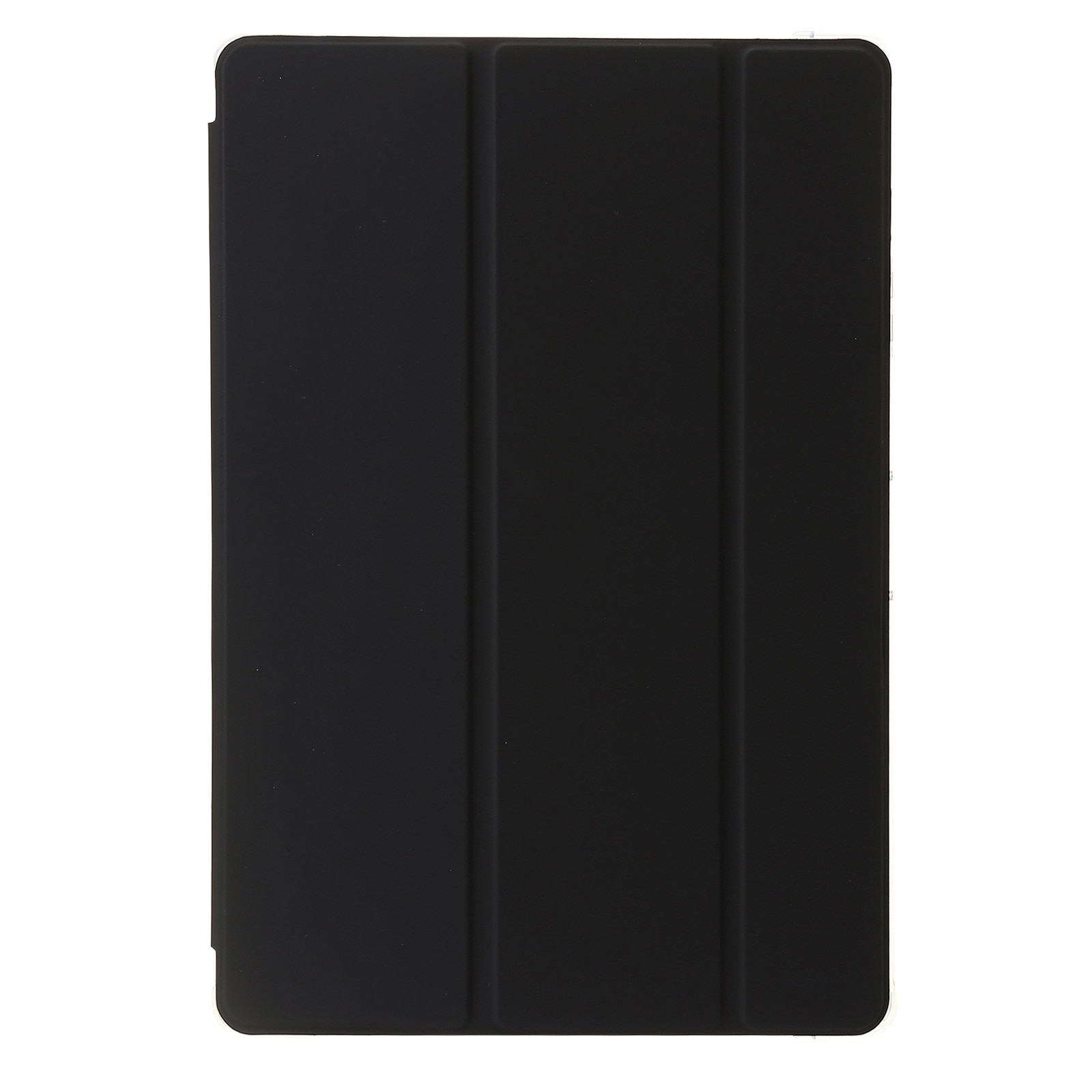 Husa tableta pentru Huawei MatePad 11.5S, acril transparent, tip carte cu 3 plieri, inchidere magnetica, protectie anti-zgarieturi, compatibila 5G, negru