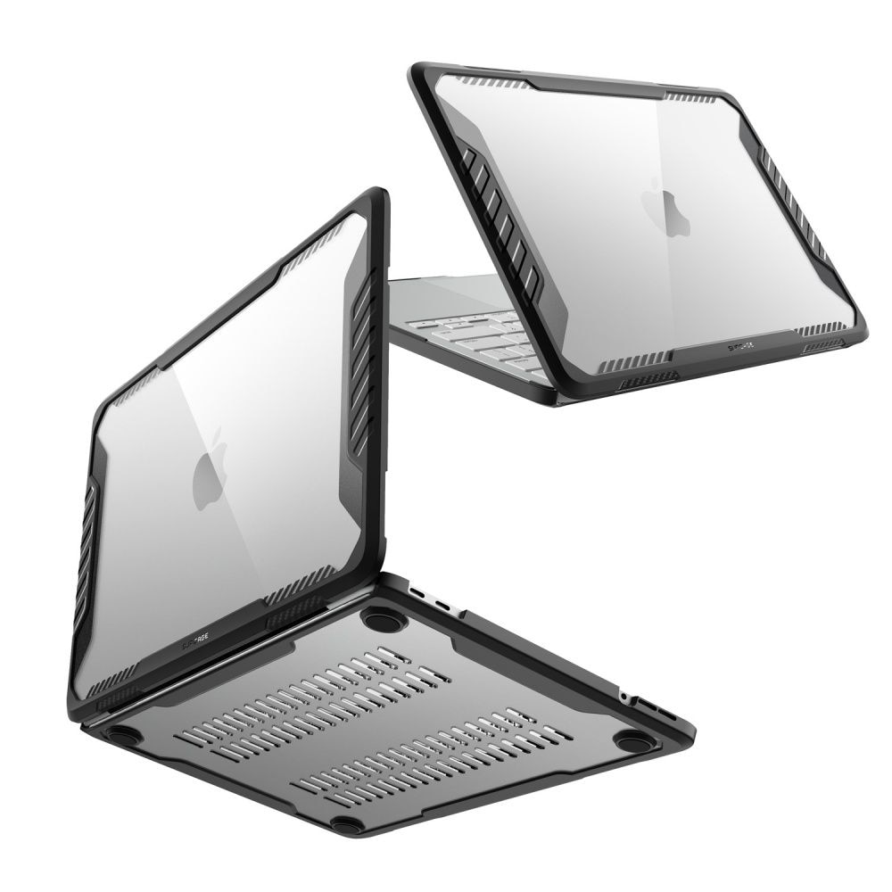 Carcasa laptop Supcase Unicorn Beetle Pro compatibila cu MacBook Neo 13 inch, Negru / Transparent