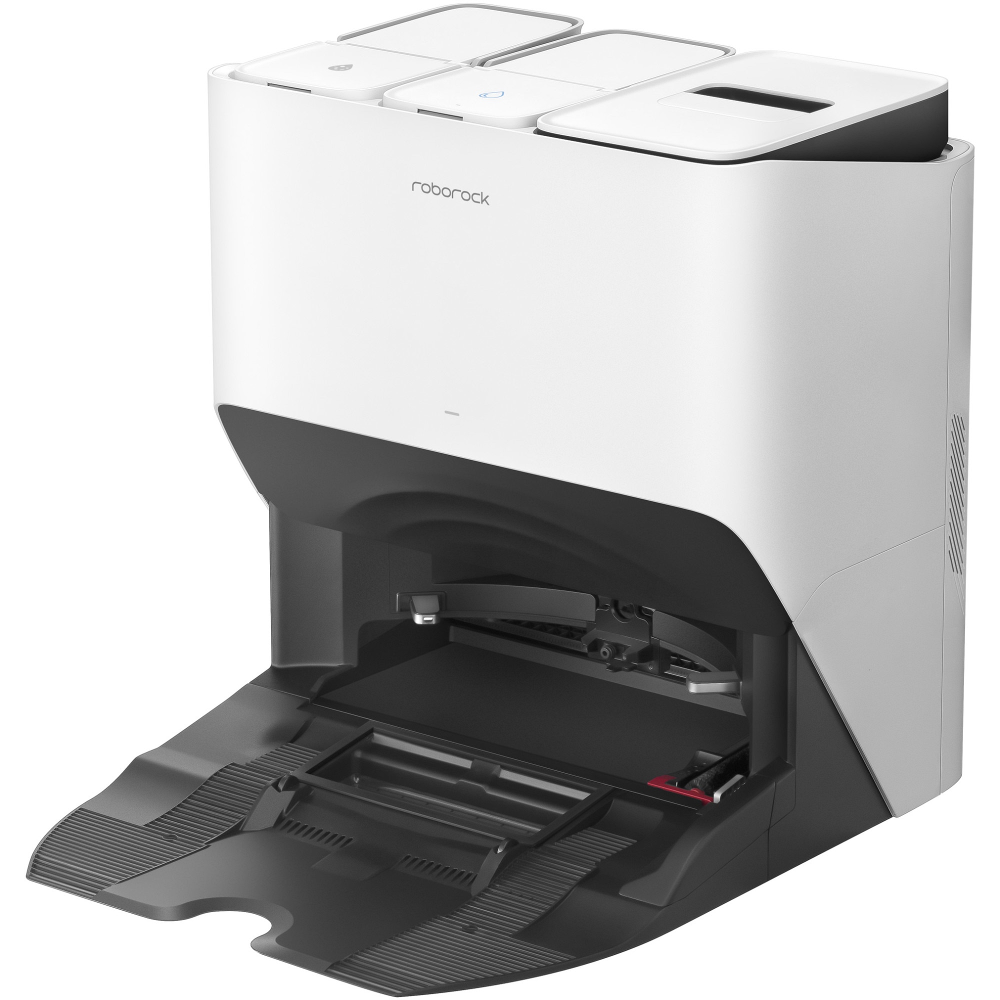 Robot de aspirare Roborock S8 Pro Ultra, S8PU02-00, aspirator si mop, 5200 mAh, 6000Pa, recipient praf 350 ml, 4 senzori, 4 harti, 69W, 180 min autonomie, alb