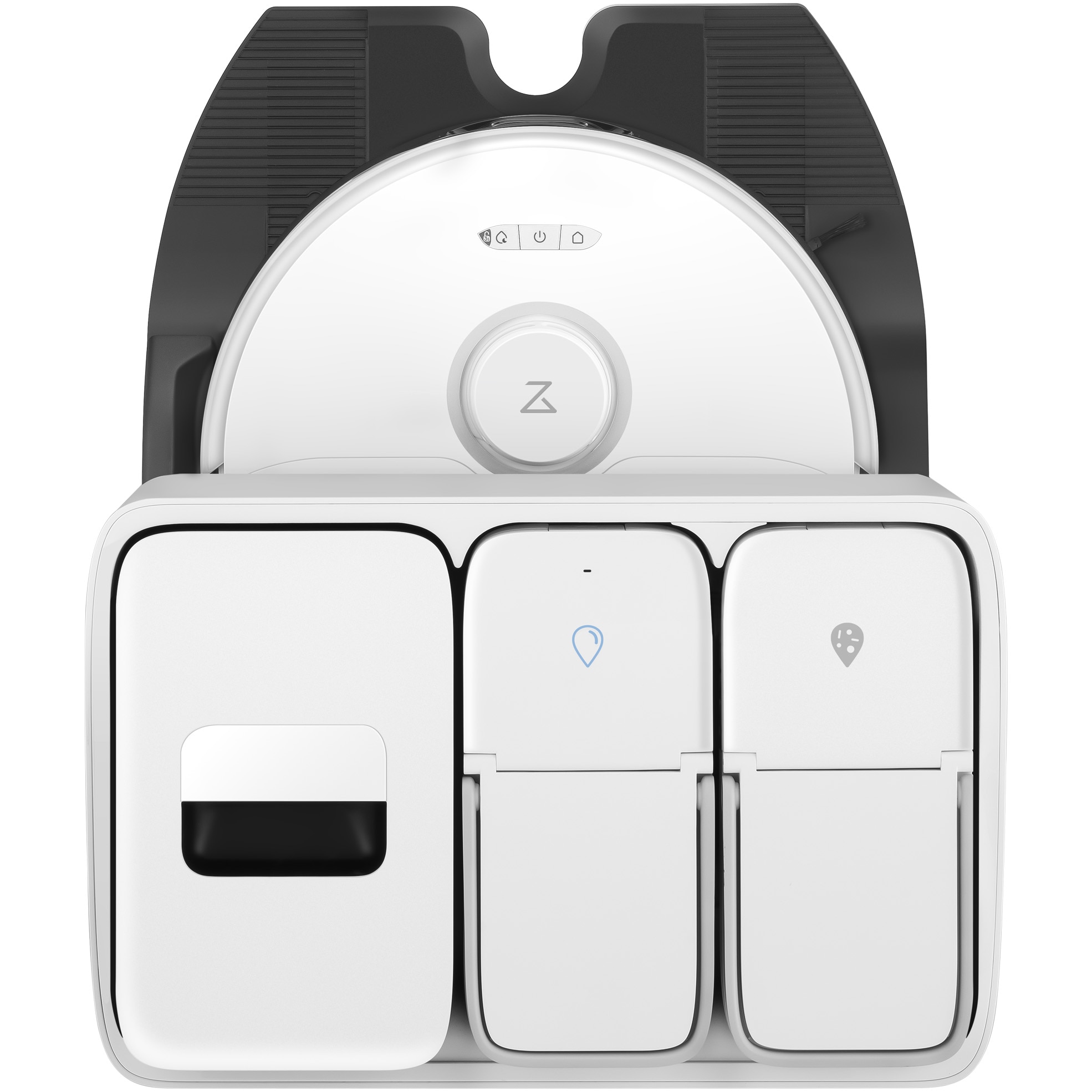 Robot de aspirare Roborock S8 Pro Ultra, S8PU02-00, aspirator si mop, 5200 mAh, 6000Pa, recipient praf 350 ml, 4 senzori, 4 harti, 69W, 180 min autonomie, alb