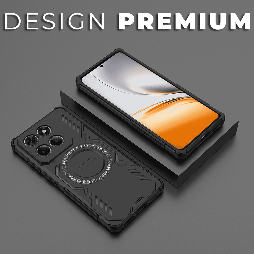 Husa pentru Motorola Edge 60 ArmorMag, Magsafe, Antisoc, Calitate Premium, Protectie Superioara, DaDen, Negru