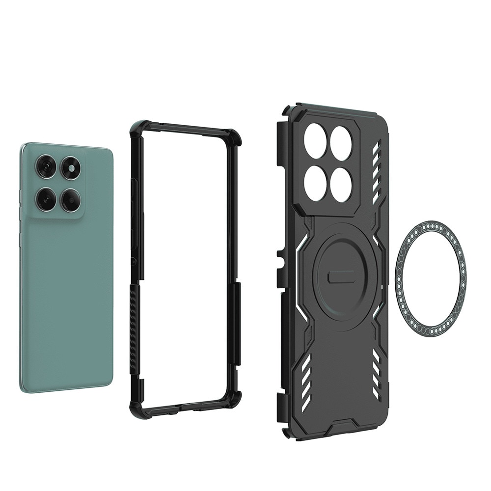 Husa pentru Motorola Edge 60 ArmorMag, Magsafe, Antisoc, Calitate Premium, Protectie Superioara, DaDen, Negru