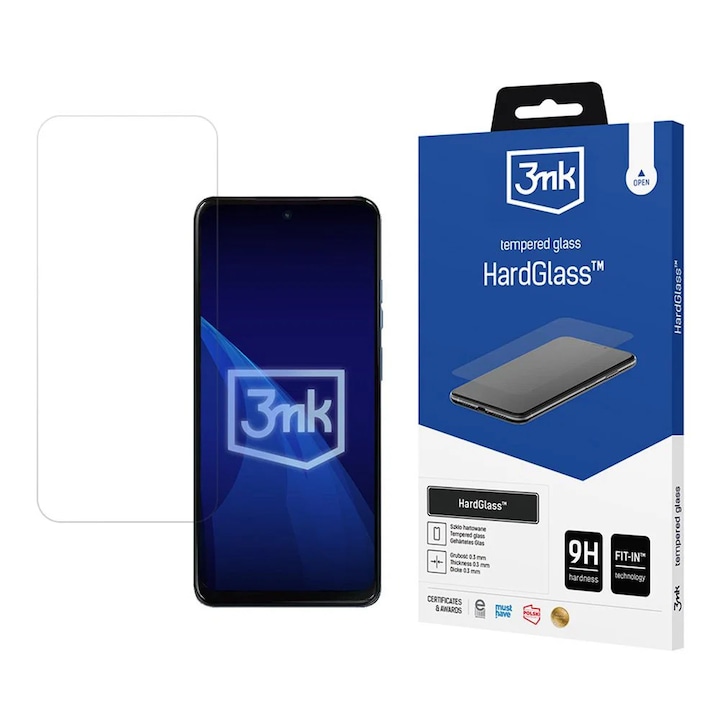 Sticla securizata 3mk HardGlass pentru Motorola Moto G17 / G17 Power