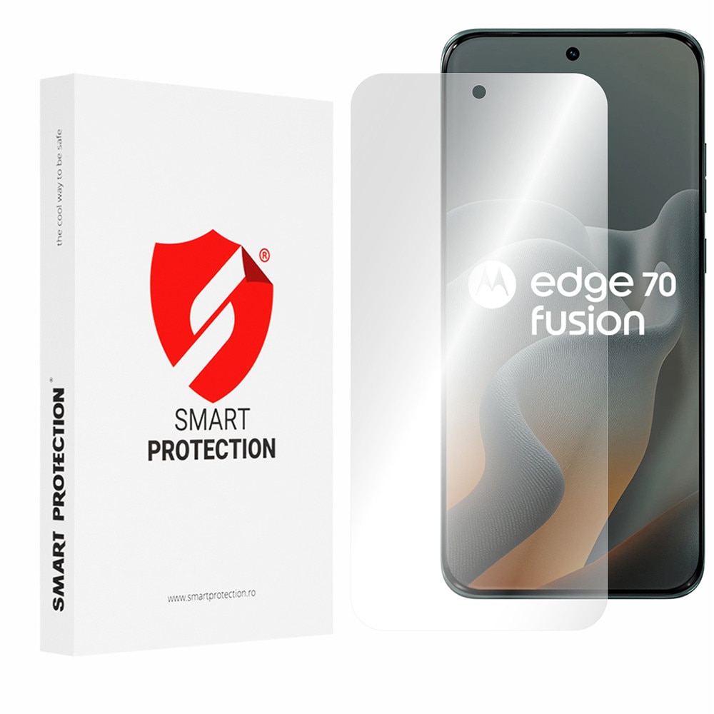 [Pachet 2x] Folie regenerabila premium Motorola Edge 70 Fusion - Smart Protection Classic - Clear