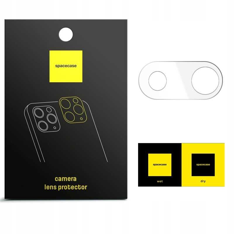 Folie protectie camera Spacecase, pentru Google Pixel 9A, sticla, transparenta, 9H