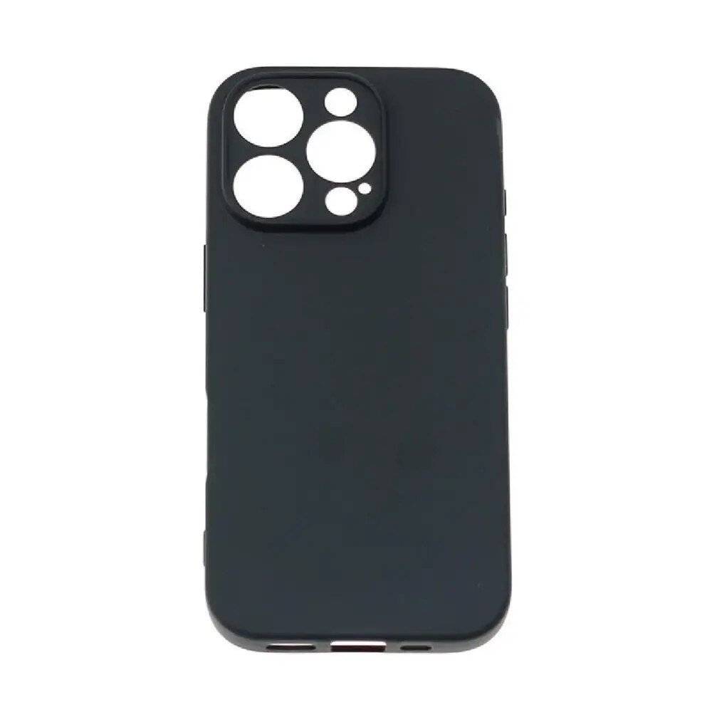 Carcasa Soft compatibila cu iPhone 16 Pro Max Black