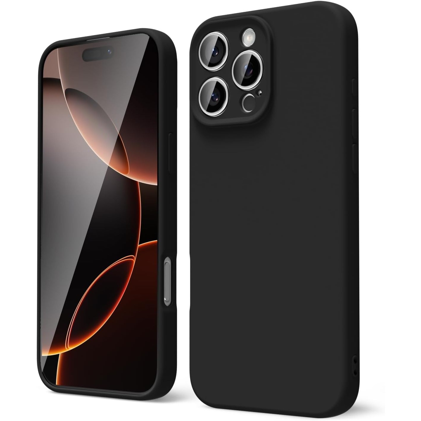 Carcasa Soft compatibila cu iPhone 16 Pro Max Black