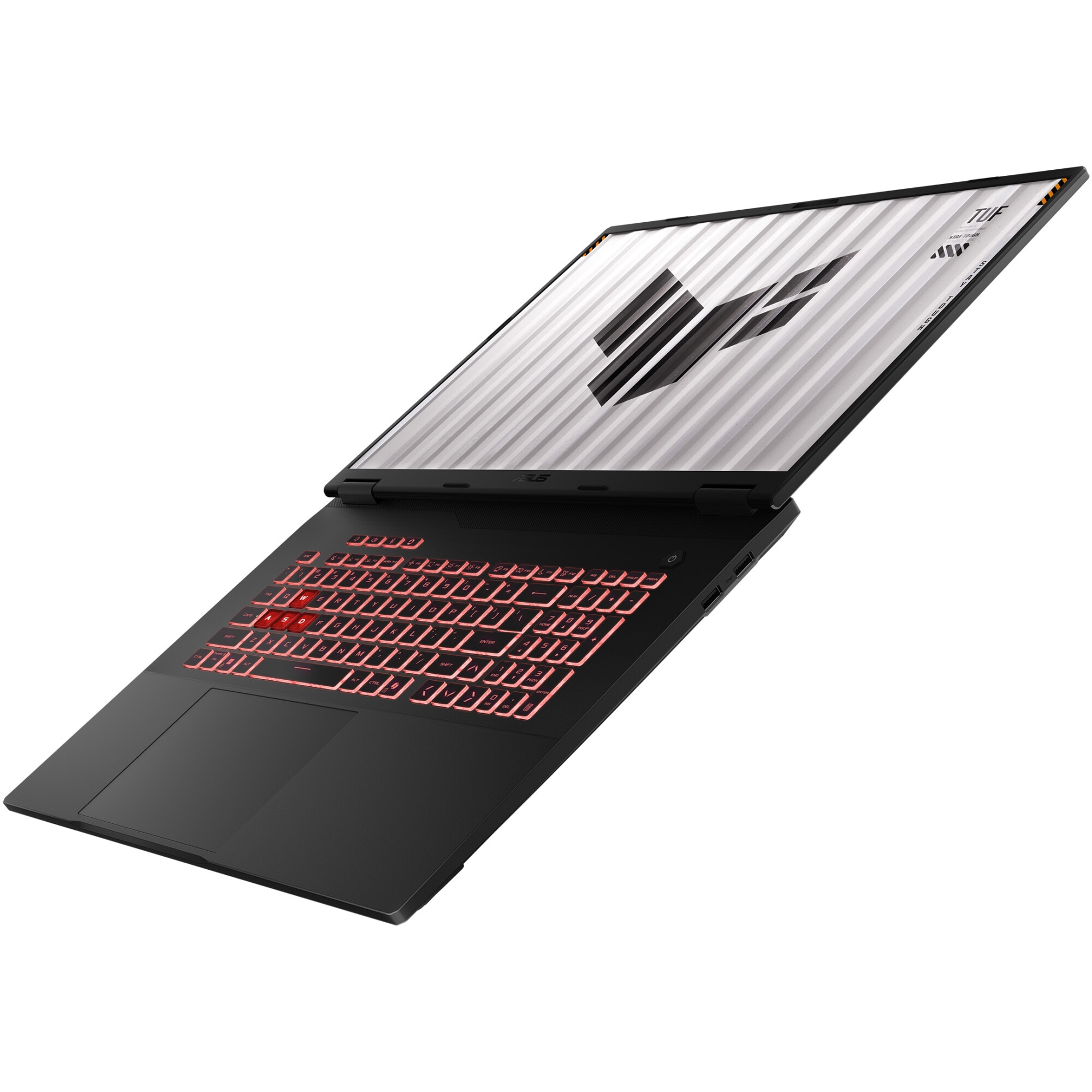 Laptop Gaming ASUS TUF A18 FA808UM cu procesor AMD Ryzen™ 7 260 pana la 5.1GHz, 18'', Full HD+, WUXGA, 144Hz, IPS, 16GB DDR5 RAM, 1TB SSD, NVIDIA® GeForce RTX™ 5060 8GB GDDR7, No OS, Jaeger Gray