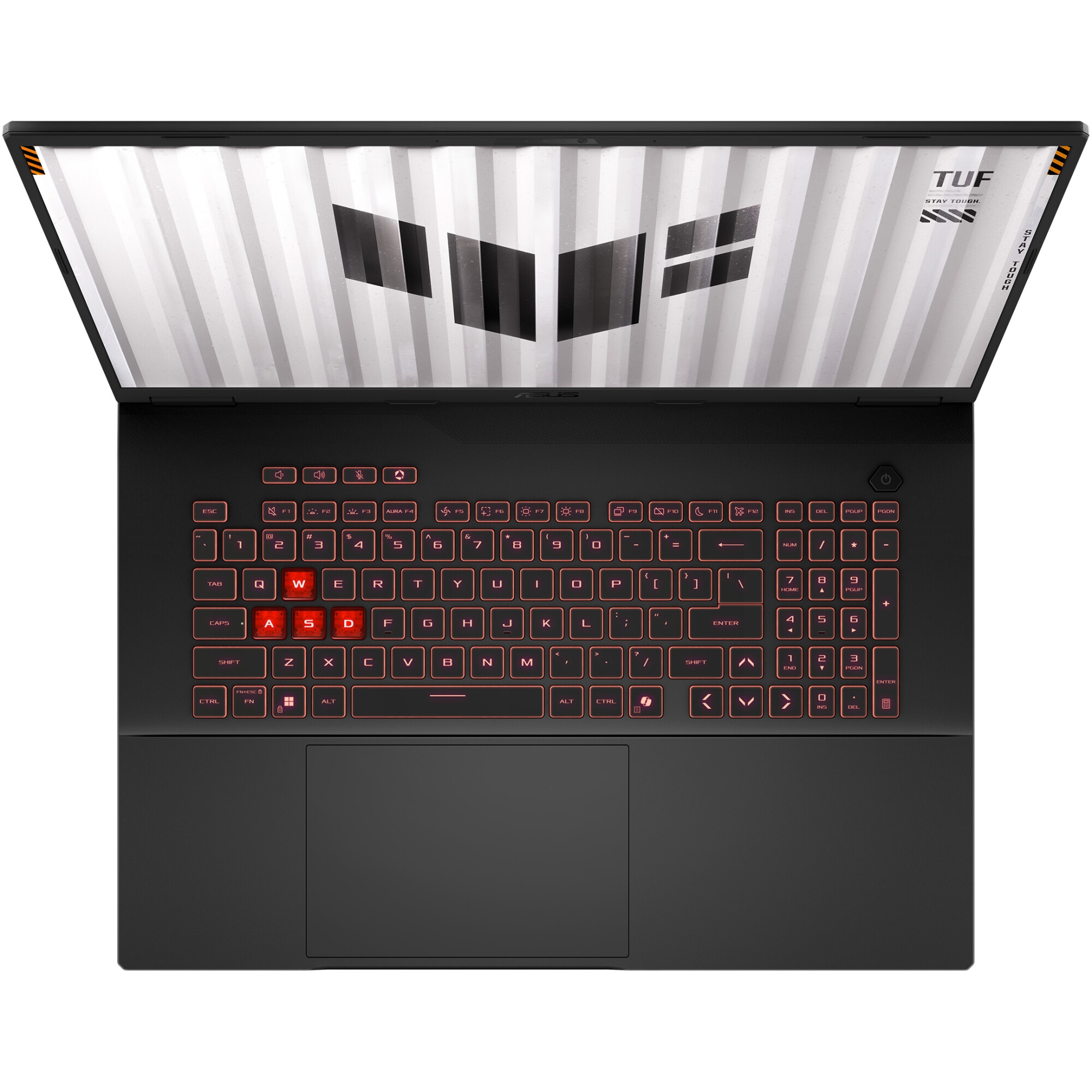 Laptop Gaming ASUS TUF A18 FA808UM cu procesor AMD Ryzen™ 7 260 pana la 5.1GHz, 18'', Full HD+, WUXGA, 144Hz, IPS, 16GB DDR5 RAM, 1TB SSD, NVIDIA® GeForce RTX™ 5060 8GB GDDR7, No OS, Jaeger Gray