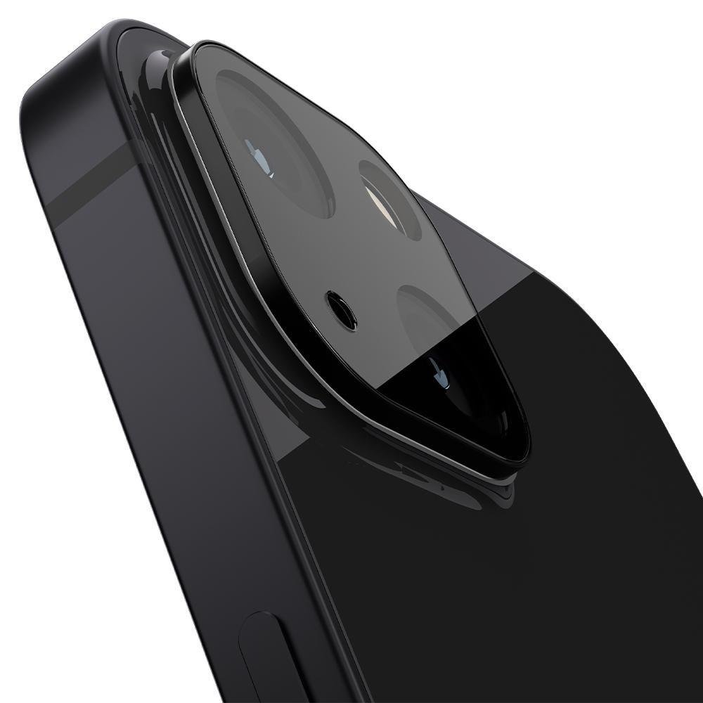 Protector de sticla pentru camere, Pentru Apple iPhone 13 Mini, Negru