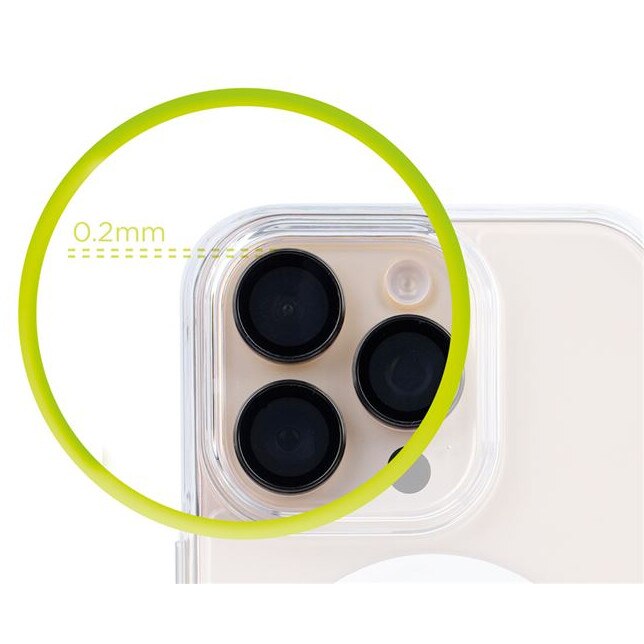 Folie sticla camera foto Mobile Origin Easy Lends Guard compatibila cu iPhone 16e Black