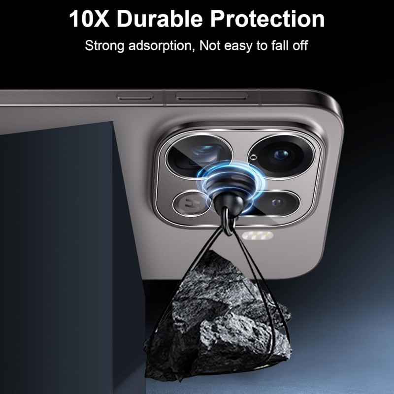 2 bucati pentru protectia camerei Oppo Find X9, protectie de ecran cu sticla temperata, duritate 9H, protectie clara HD anti-rastiroale pentru ecranul camerei