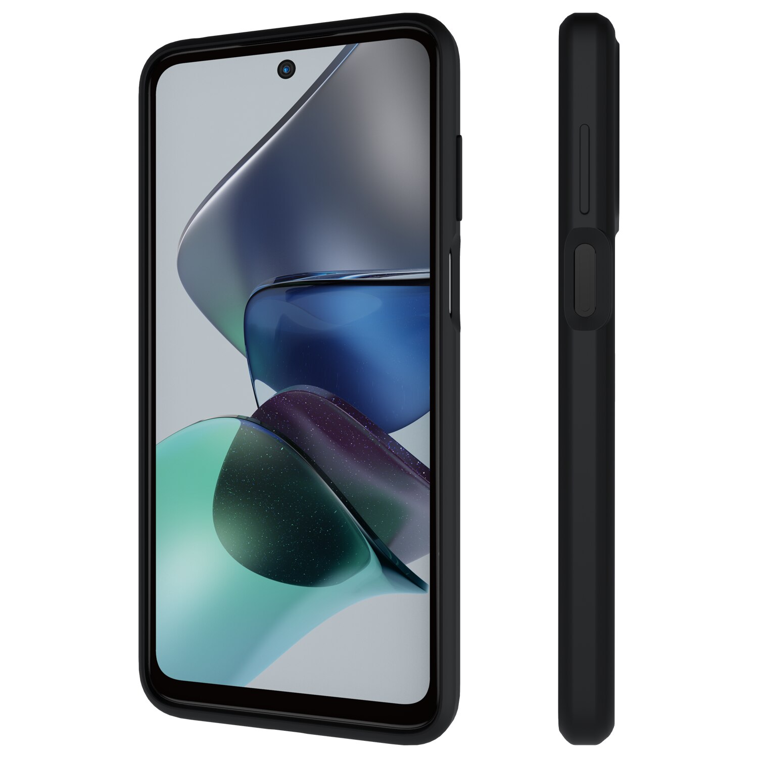 Husa compatibila cu Motorola G13 si G23, neagra