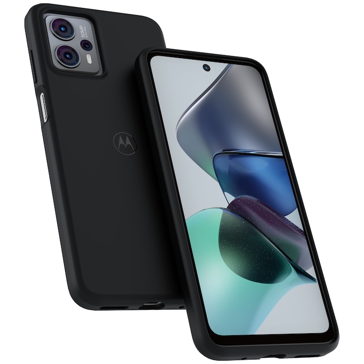 Husa compatibila cu Motorola G13 si G23, neagra