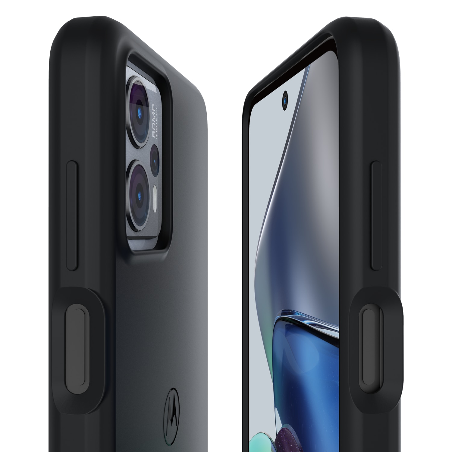 Husa compatibila cu Motorola G13 si G23, neagra