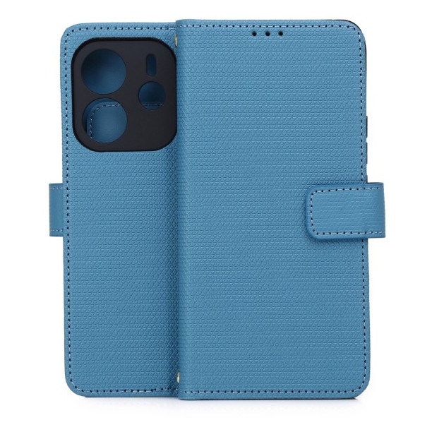 Husa Tip Flip Cover Upzz Smart Triangle Compatibila Cu Honor 600 LITE, Magnet, Functie Stand, Albastru