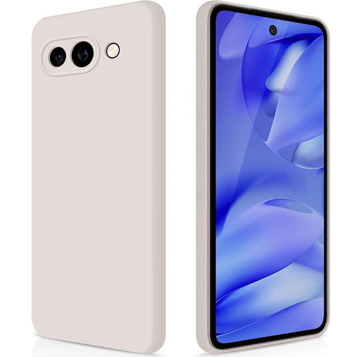 Carcasa compatibil cu Google Pixel 9A, Ultra Subtire, Bej