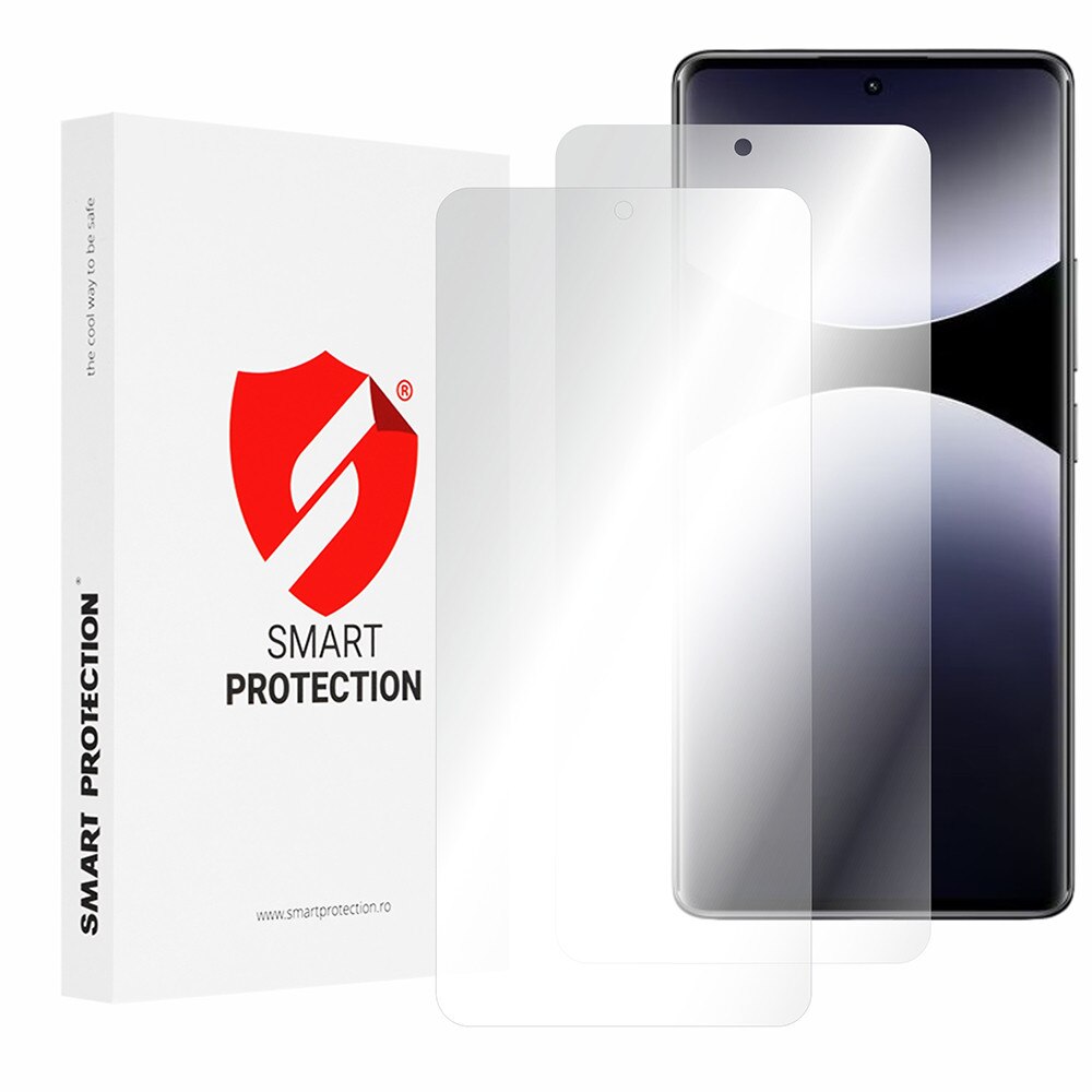 [Pachet 2x] Folie regenerabila premium Xiaomi Redmi Note 14 Pro 5G / Poco X7 - Smart Protection Classic - Clear